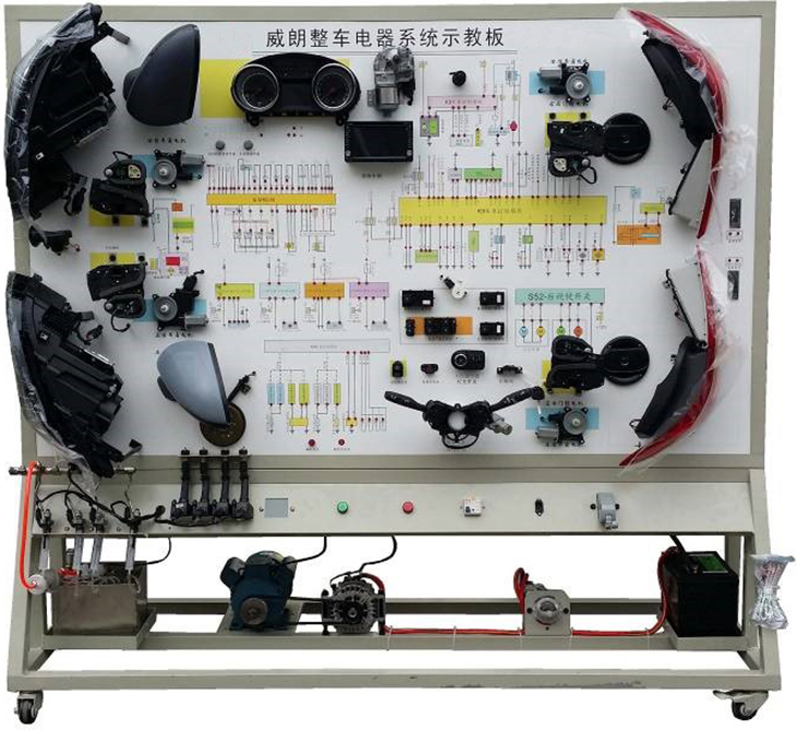 喀什地区卡罗拉1.2T车身电器系统实训台